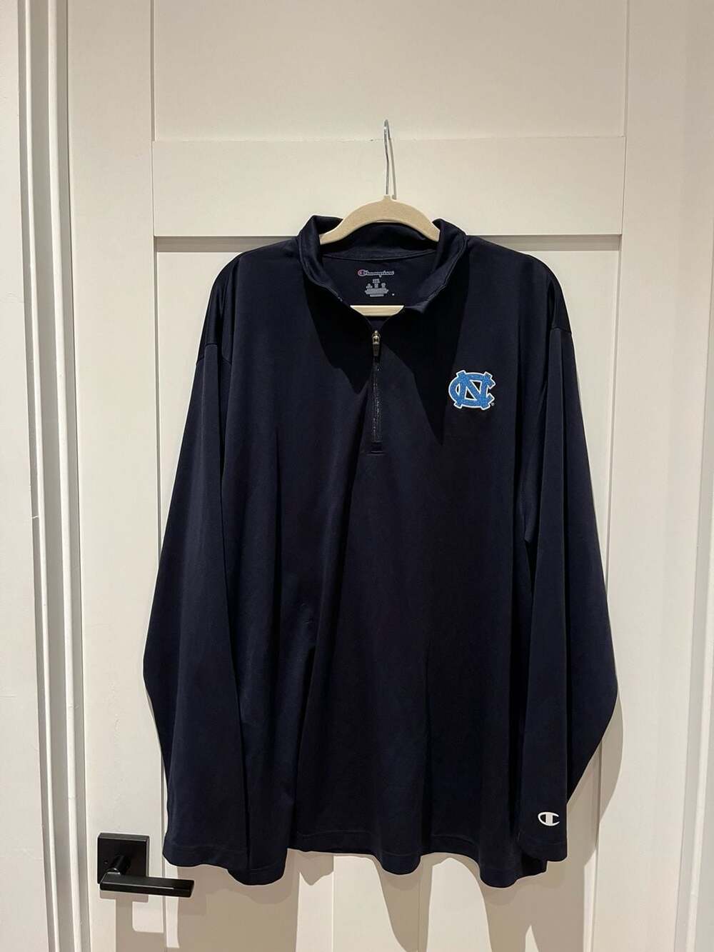 Champion University of North Carolina UNC Tar Heels Quarter-Zip Pullover Sweatsh